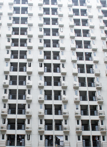 Foshan affordable housing domestic air energy hot water project