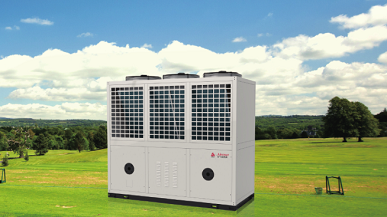 High energy efficiency ratio of air source heat pump